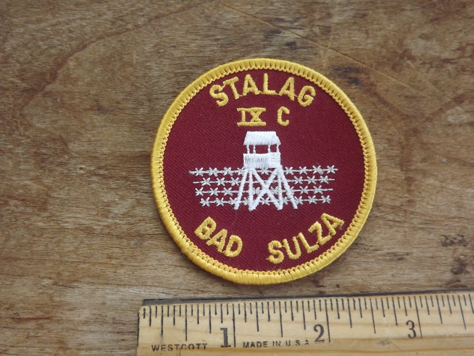 Stalag IX C Bad Sulza POW Veterans Patch - INV# C542