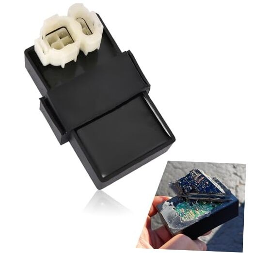 1 PC Car AC Ignitor, GY6 50-150CC Engine 6-pin Plug and Play CDI Ignitor,
