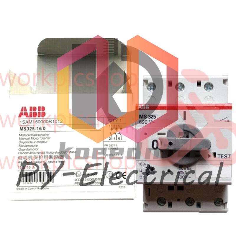 New In Box ABB MS325-16 Motor Circuit Breaker 12.5-16A #
