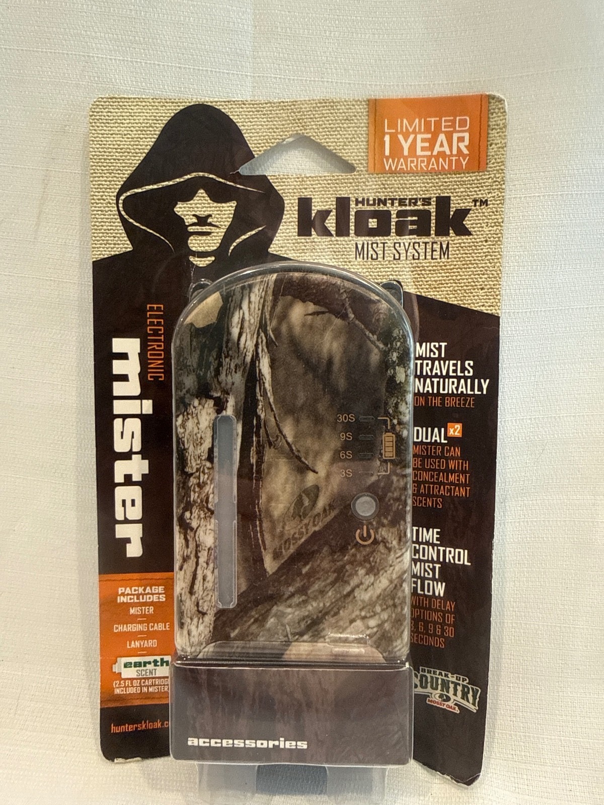Hunter's Kloak Electronic Mister Scent Control Device
