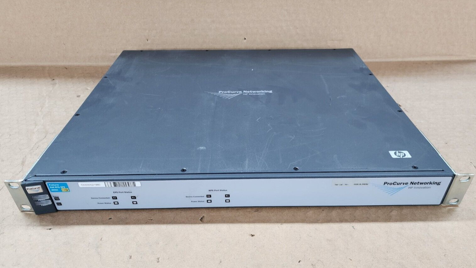 HP J8696A ProCurve 620 External Redundant Power Supply RPS W/ Rack Ears