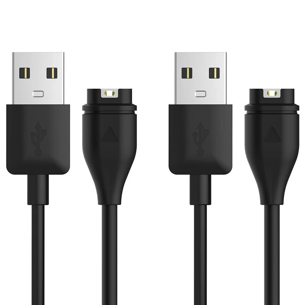 Charger Cable Compatible with Garmin Watch - 2 Pack - 1M
