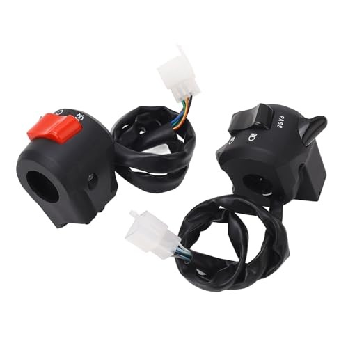 Motorcycle Handlebar Switch 7/8in Turn Horn High Low Beam Start Stop Switch