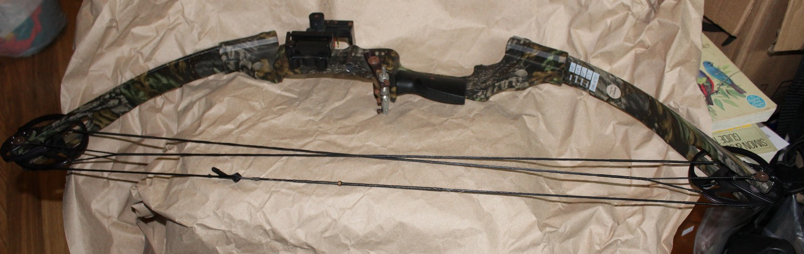 PARKER Buck-Shot Youth Bow DRAW 18-28" Wt 30-40lb String 52” Cable 33.75"