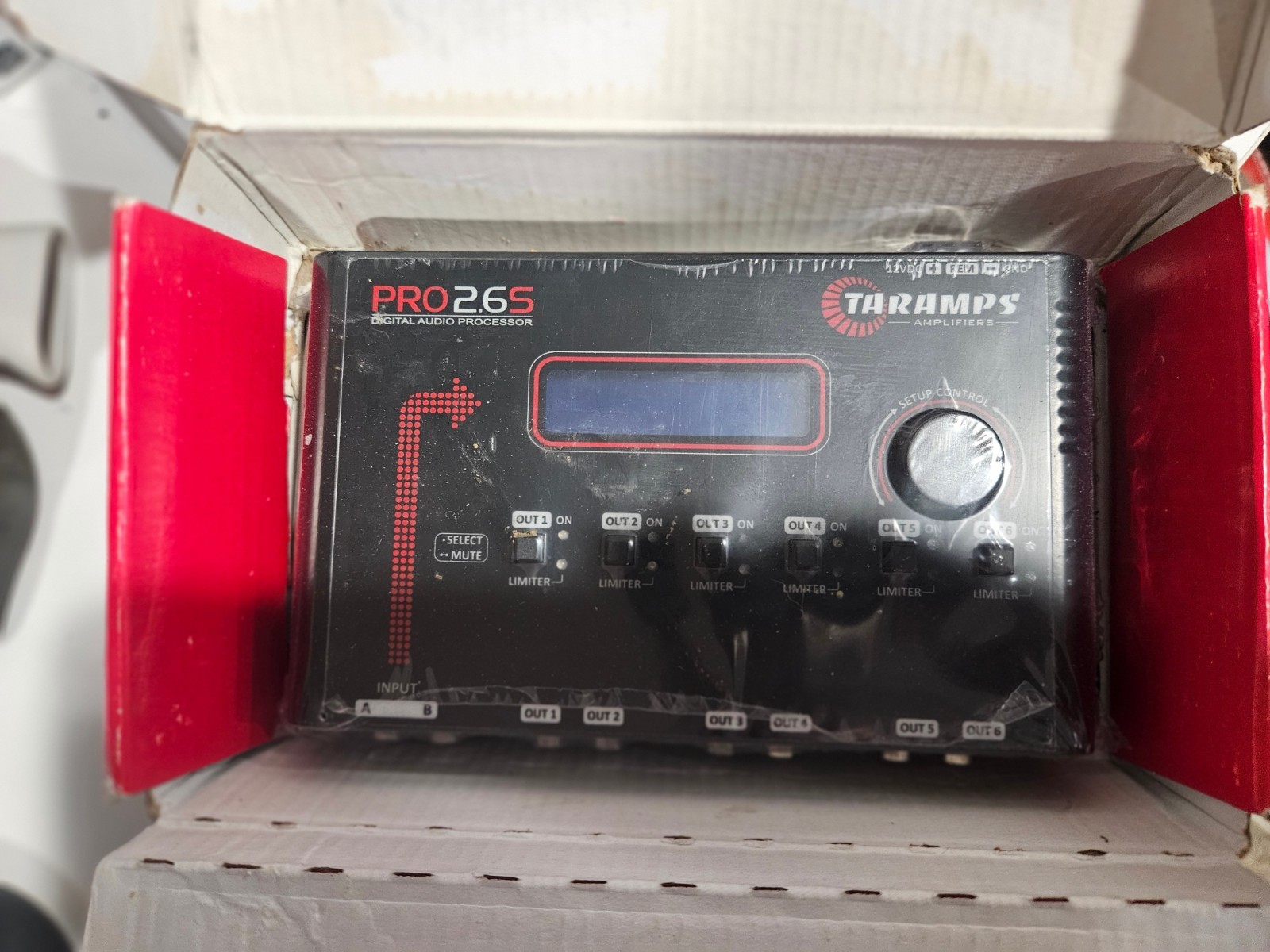 Taramps Pro 2.6s Digital Audio Processor - Black