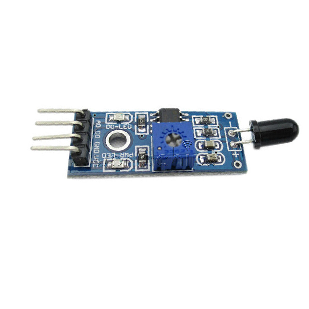 5PCS 3.3-5V IR Infrared Flame Detection Sensor Module Flame Sensor 4PIN