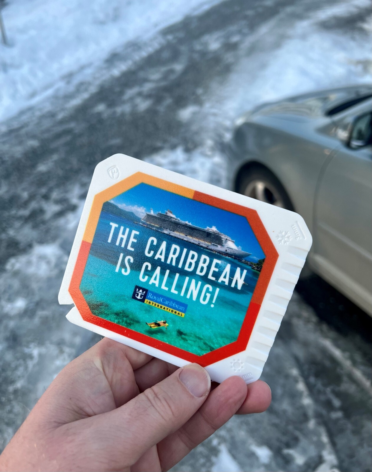 Royal Caribbean Ice & Snow Scraper for your car - Cruise - RCCL *FREE SHIPPING*