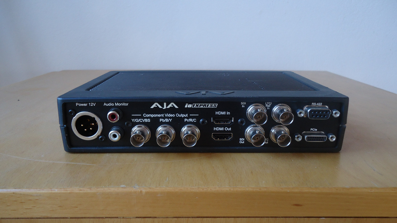 AJA Io Express portable HD/SD unit for file-based work flows