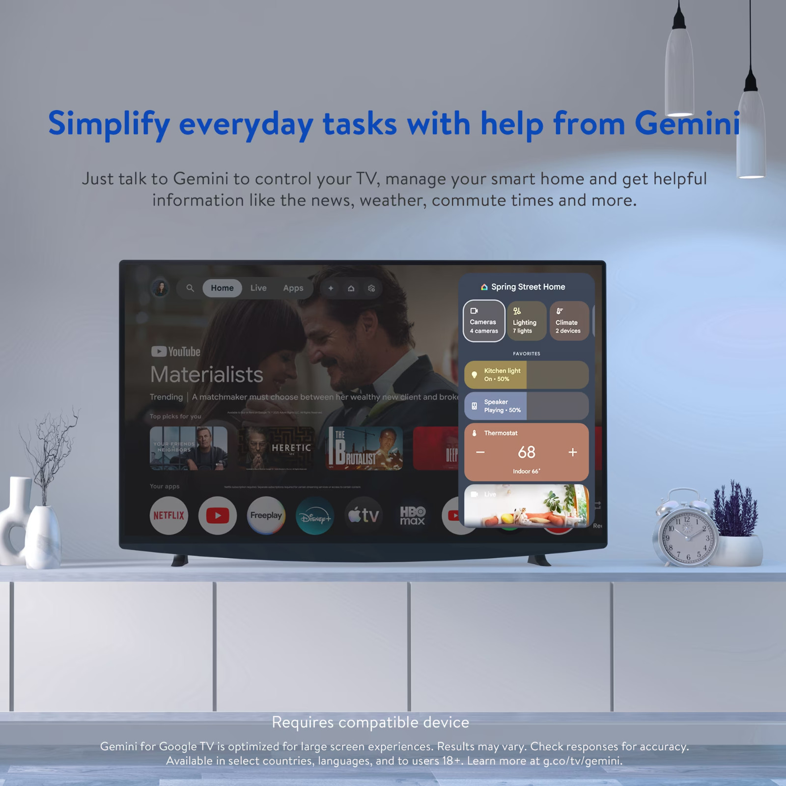 onn 4K Streaming Device, Google TV with Gemini (NEW 2026 Model)