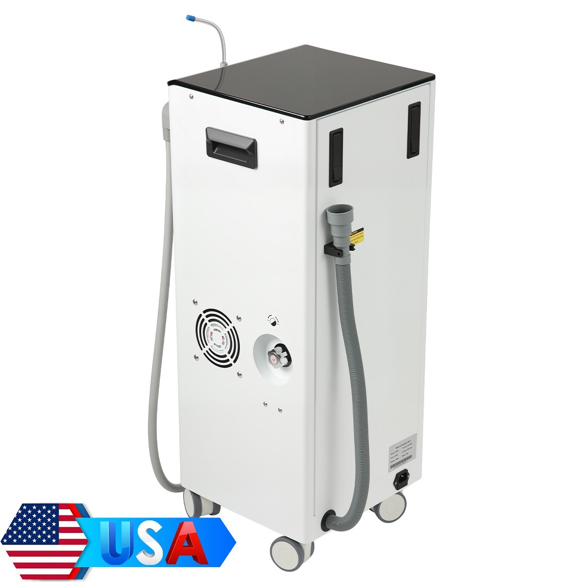 Portable Dental Suction Unit Mobile Suction Vacuum Pump Updated Machine 400L/min