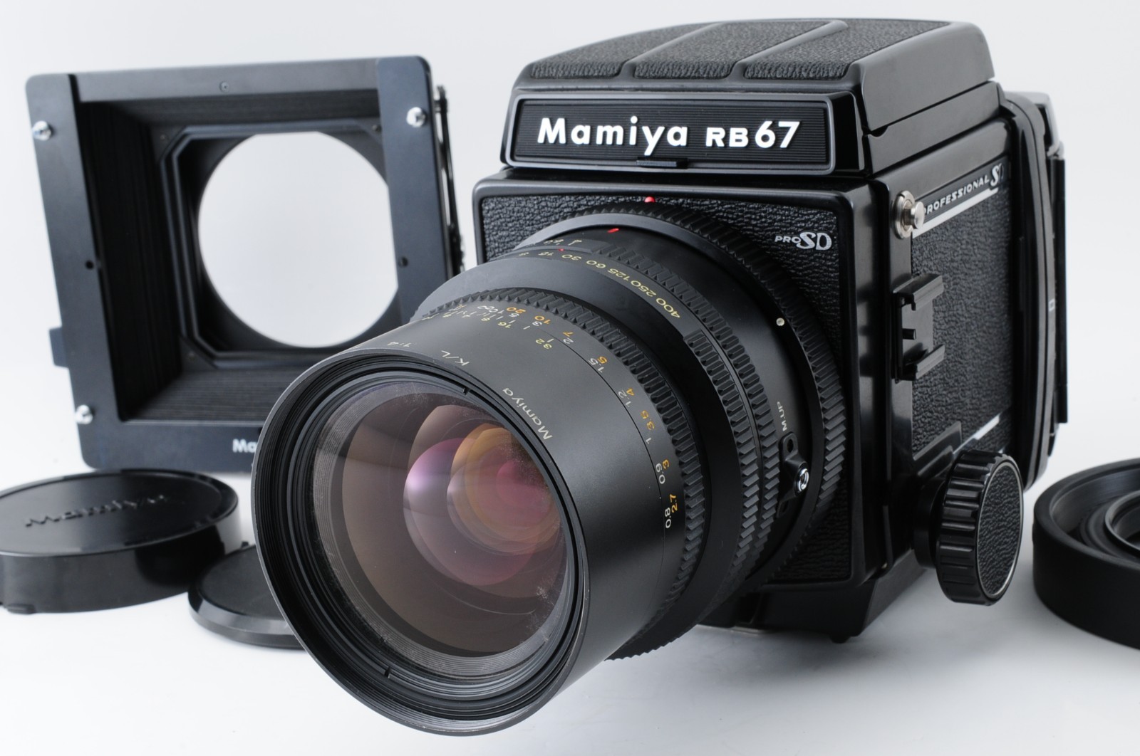 [NEAR MINT] Mamiya RB67 Pro SD Film Camera KL 65mm F4 L 120 Film Back From JAPAN