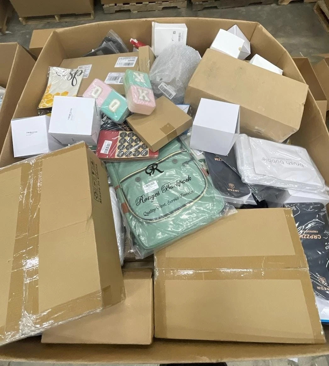New liquidation retail mystery box from Home Goods and Target. Medium.