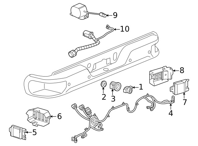 Genuine GM Sensor 86595850