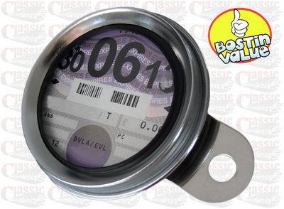 Stainless steel tax disc holder motorbike motorcycle scooter moped