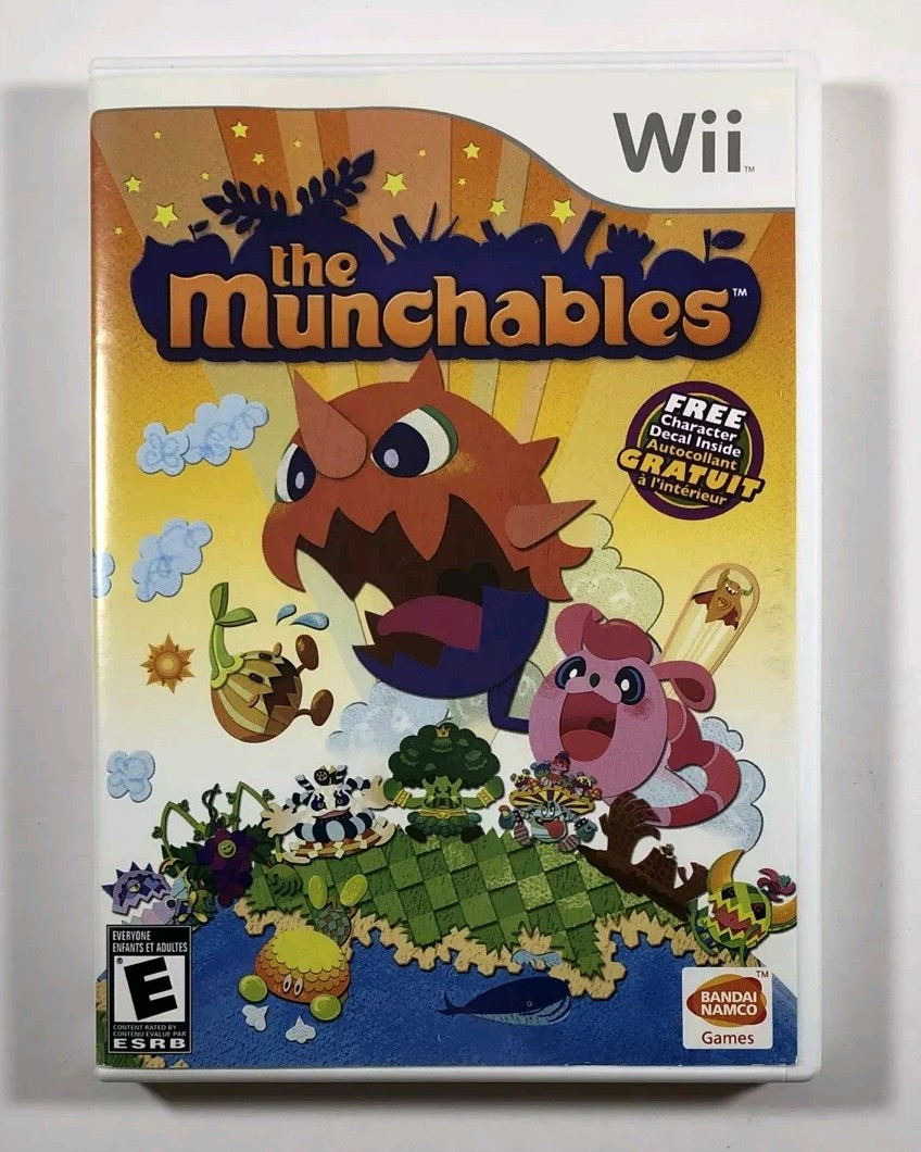 CASE ONLY, NO GAME OR MANUAL: The Munchables (Nintendo Wii) PLEASE READ!
