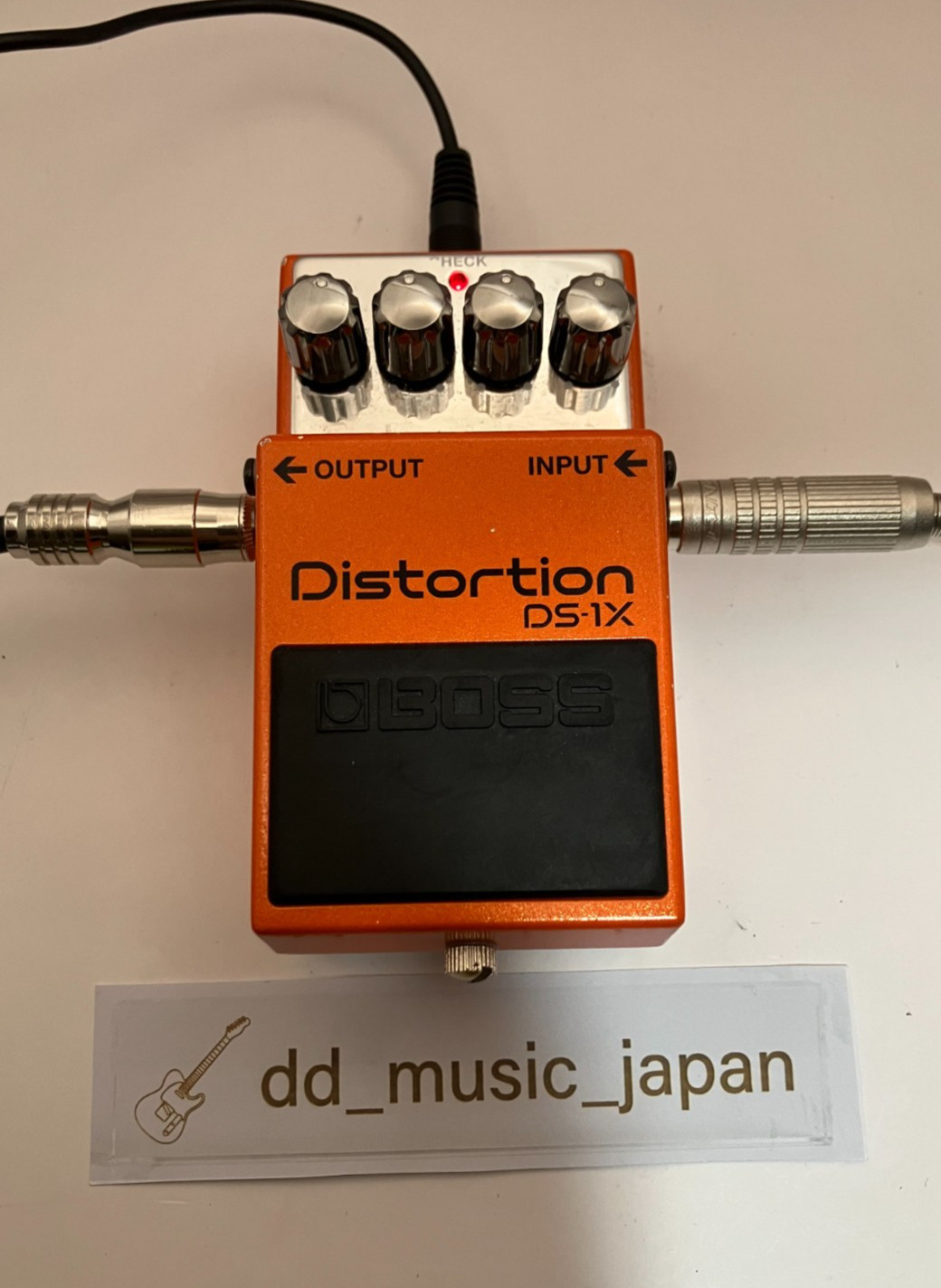 Boss DS-1X Distortion Guitar Effects Pedal Very Good Working from Japan