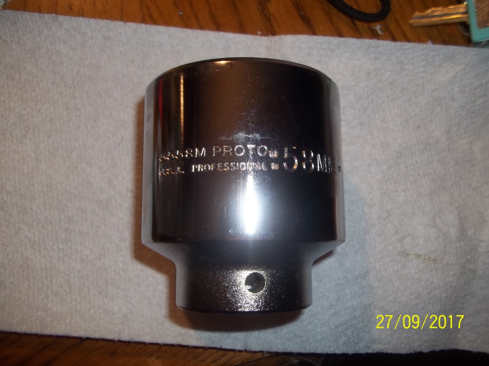 Proto Professional 5558M: 58mm Standard Socket, 3/4" Drive, 12 Point