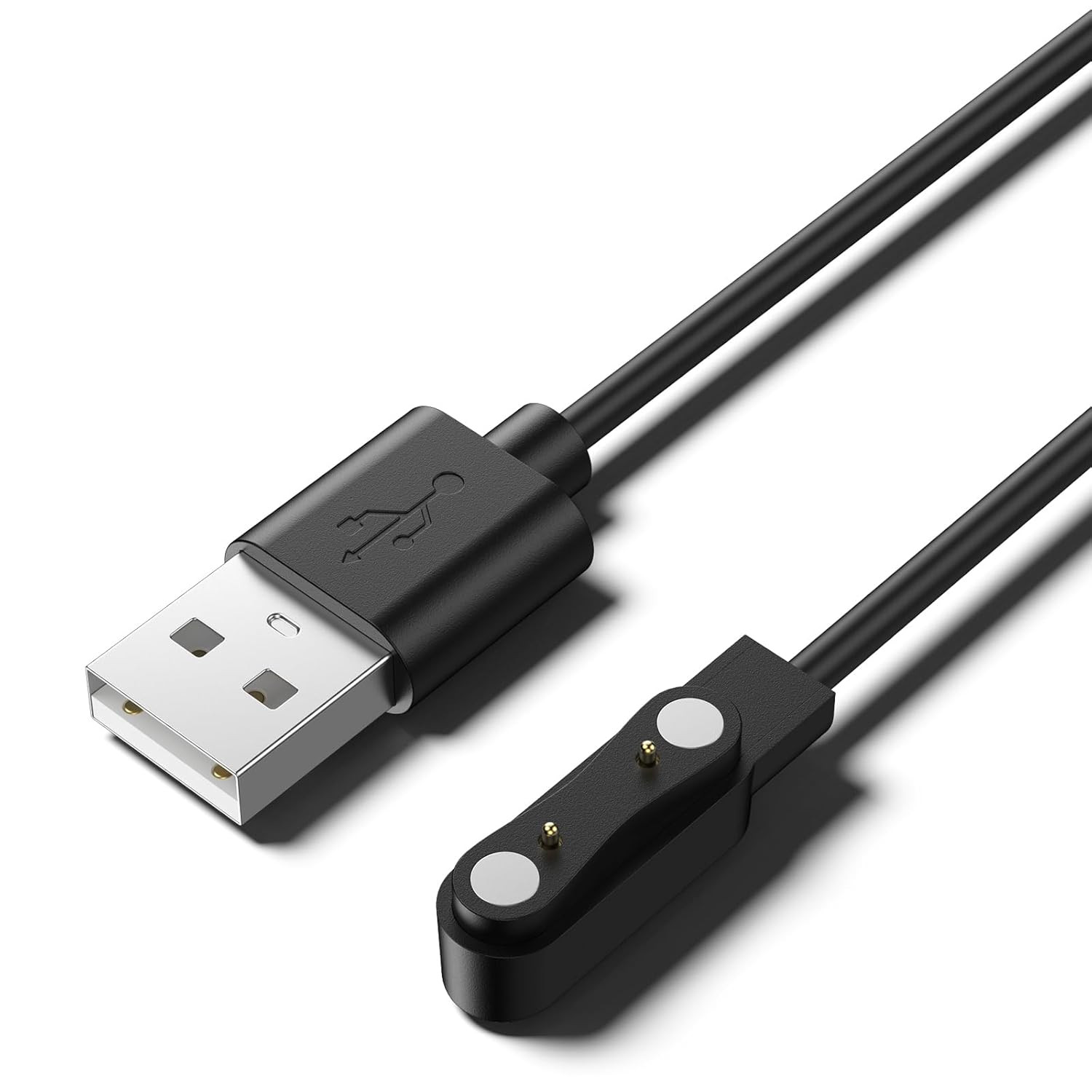 Smart Watch Charger Magnetic 2 Pin Cable for Fitness Tracker, Da Fit Watch Charg
