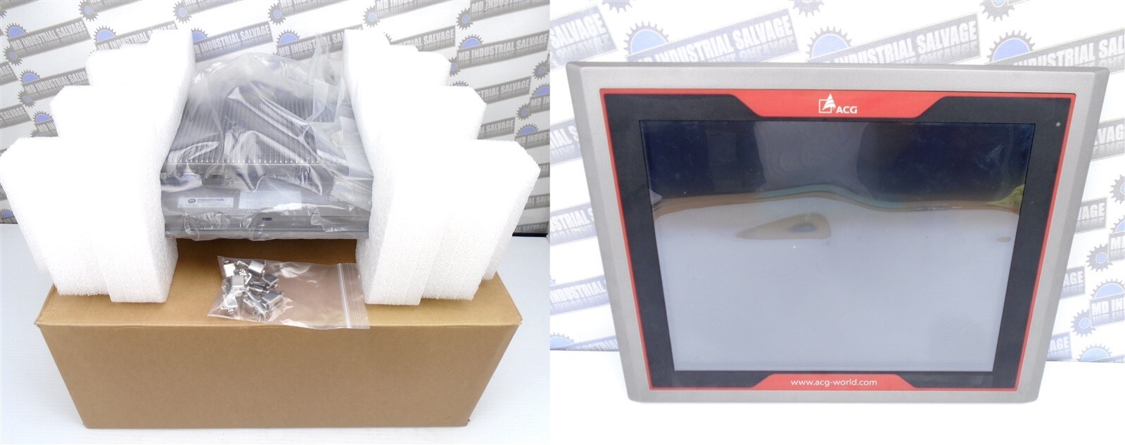 MAESTROTEK - MIPD-A1015-RT - 15" TFT LCD Touch Display - VGA DVI RS232 -(TESTED)