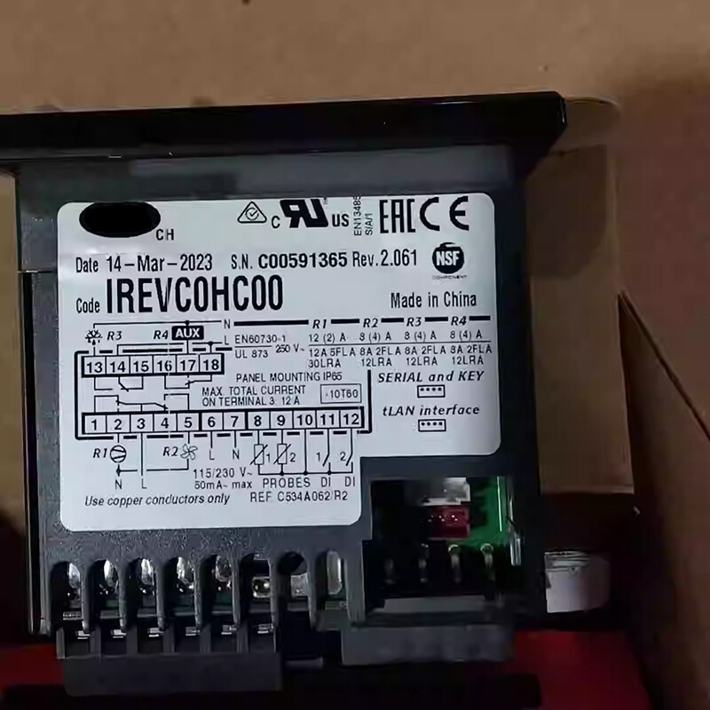 For CAREL Temperature Controller IREVCOHCOO IREVC0HC00 1PC New
