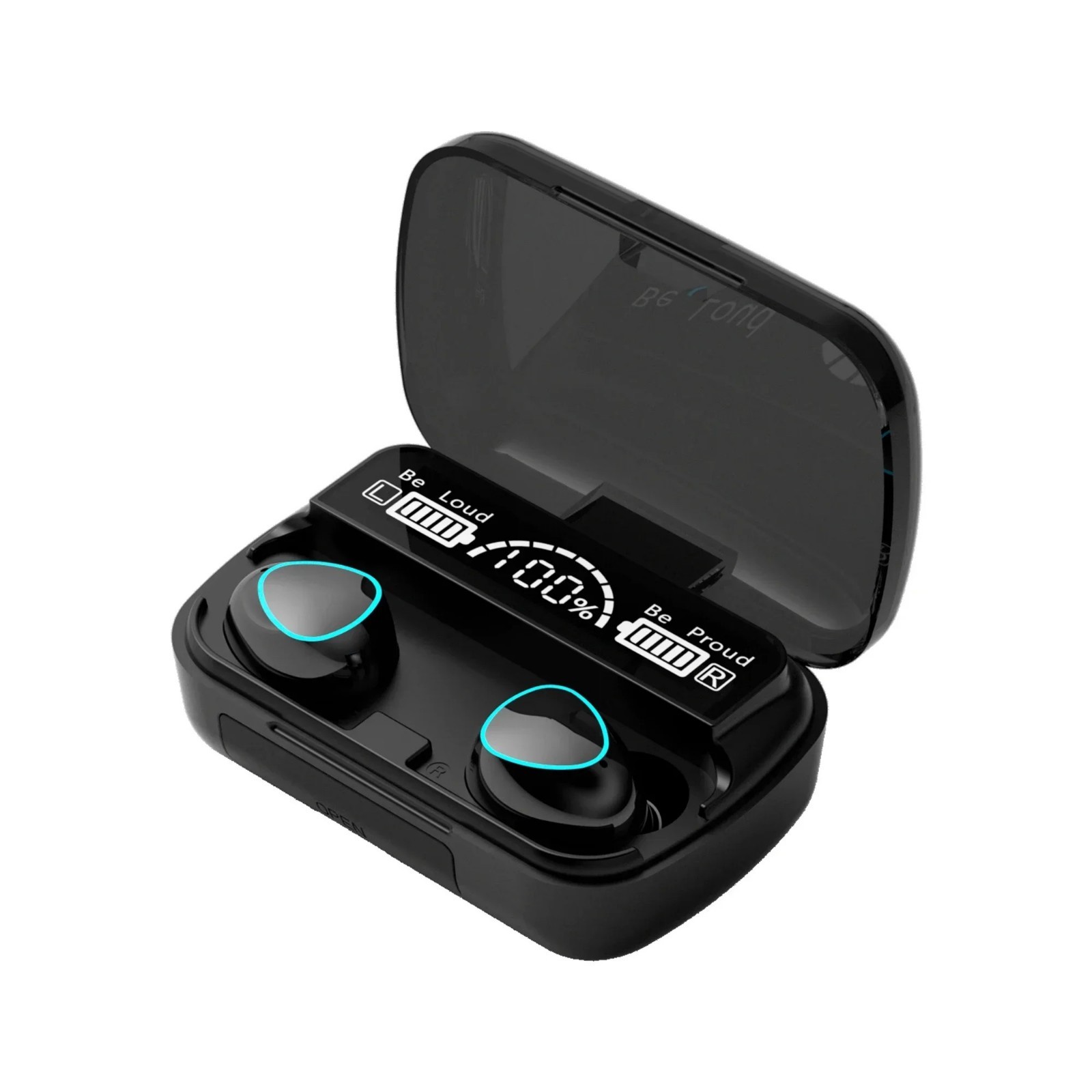 TWS Bluetooth Earbuds Waterproof Bluetooth 5.3 Headset Noise Cancelling Wireless