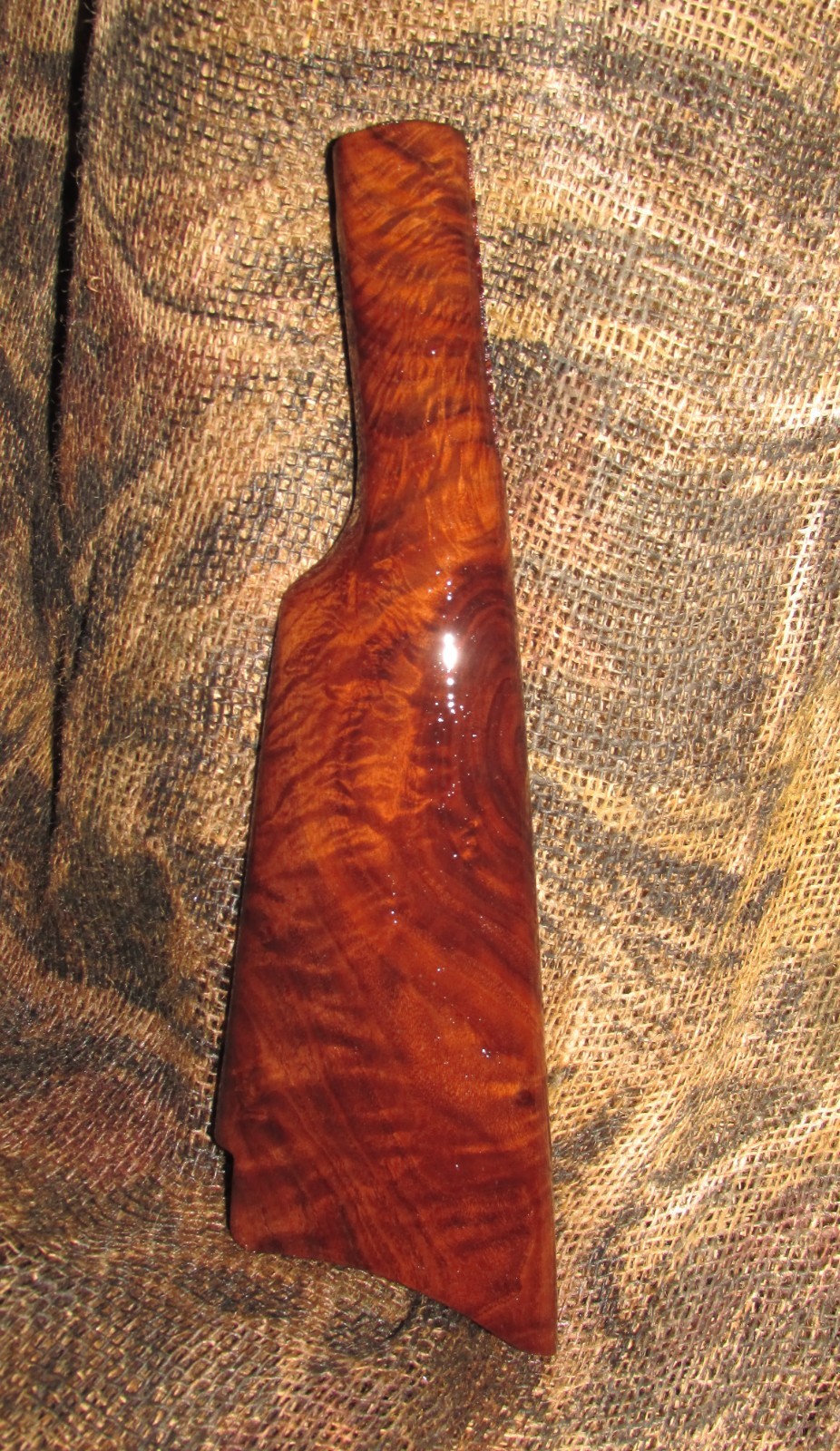 Semi-inlet wood gunstock for Vintage Winchester Model 1890 pump .22 Rifle