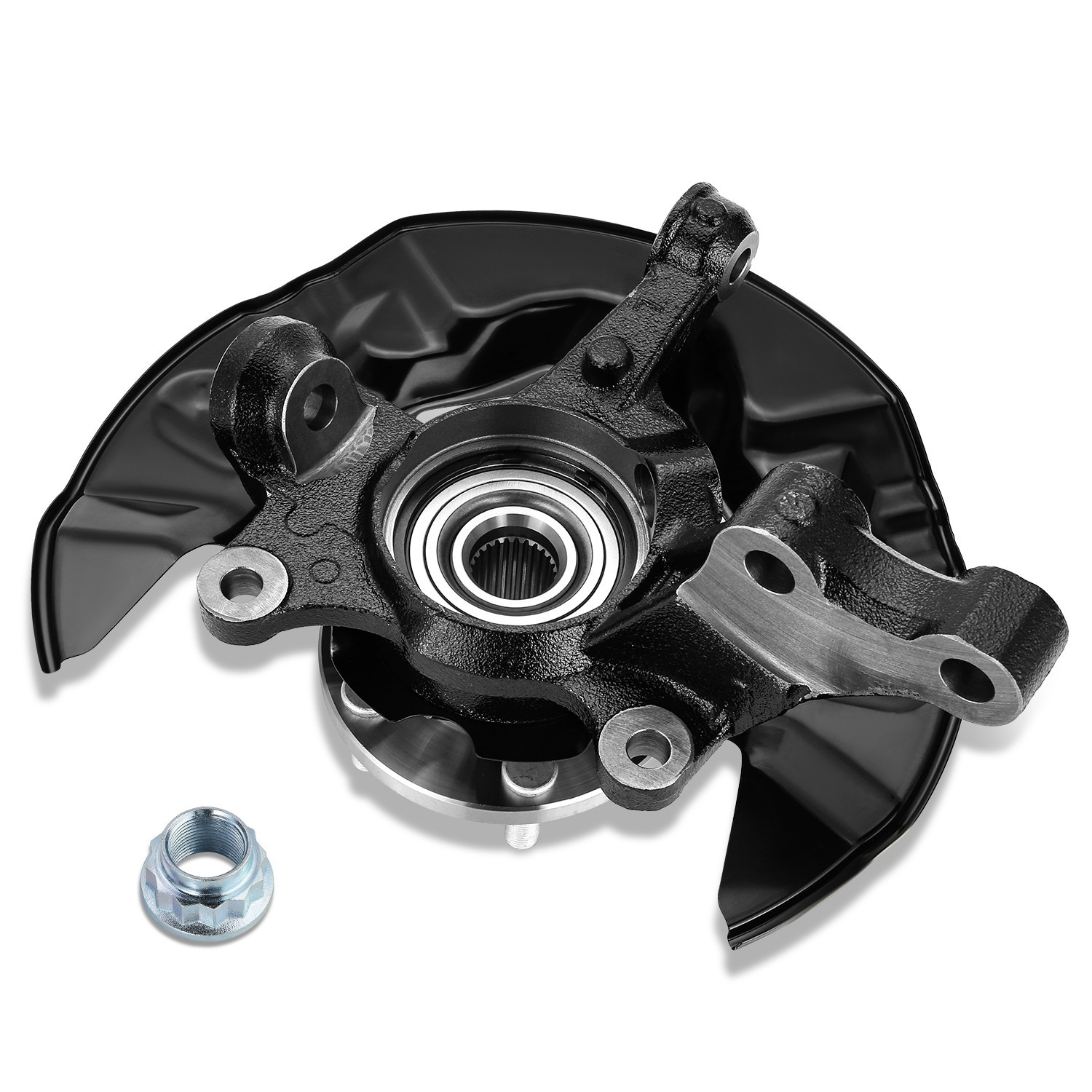 Fit 03-08 Toyota Corolla Front Left Driver Loaded Wheel Bearing Knuckle Assembly