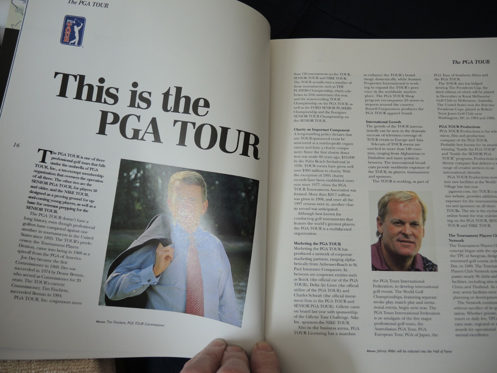 PGA TOUR 1998 YEARBOOK