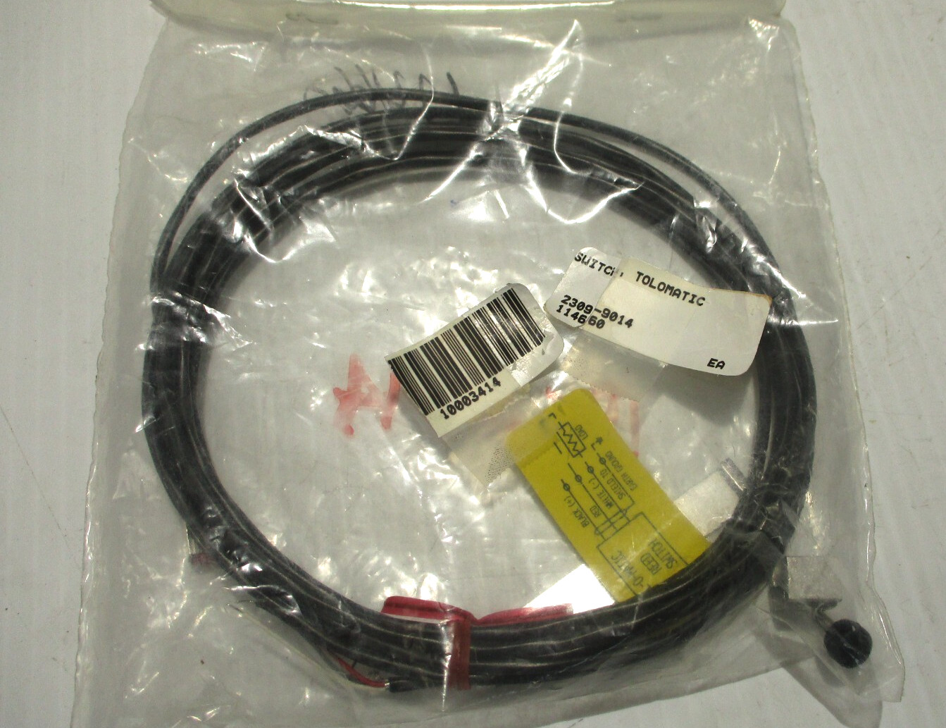 NEW TOL-O-MATIC 2309-9014 REED SWITCH W/ MOUNTING