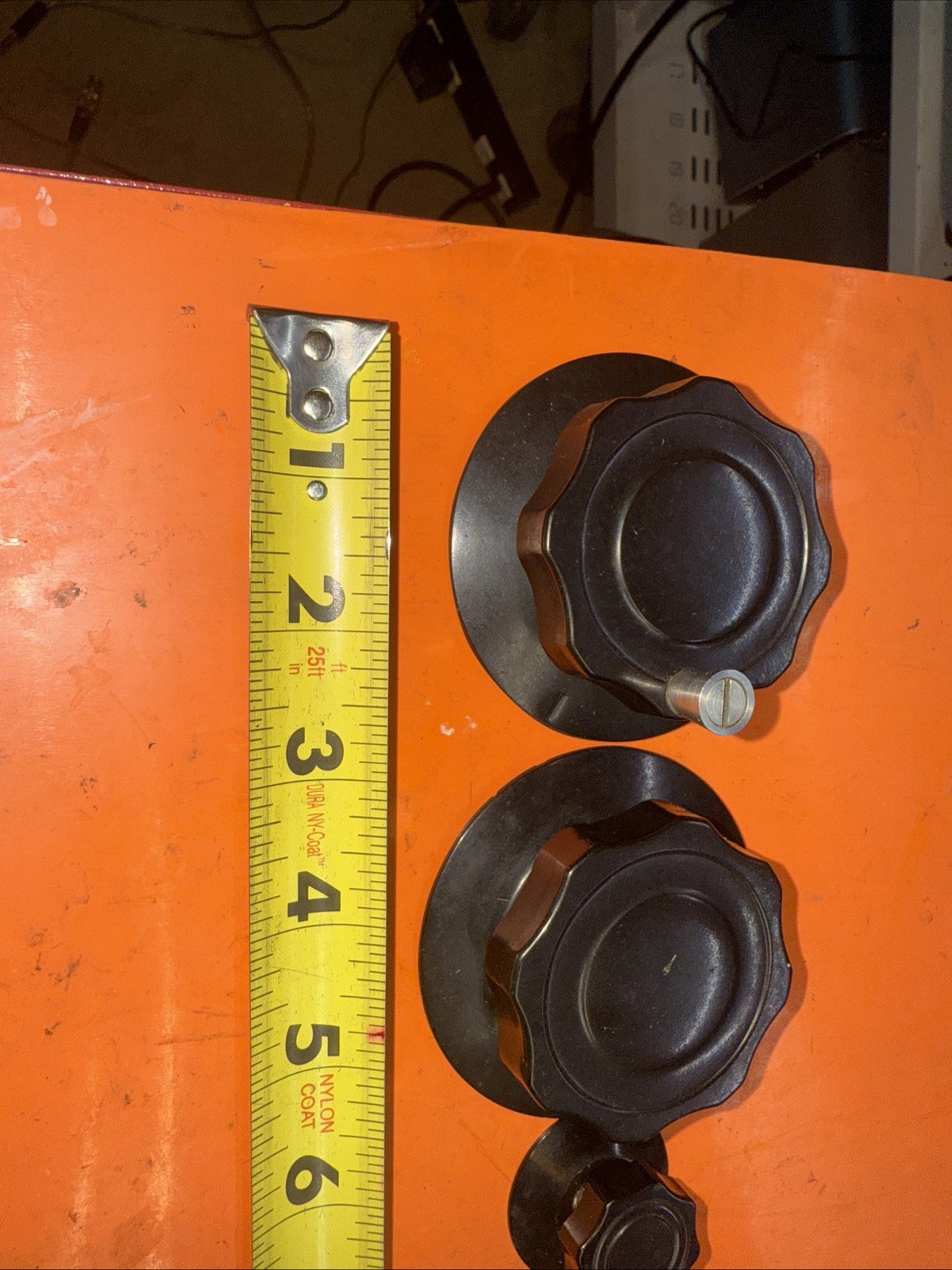 Meissner Knobs And Others Standard 1/4” Brass The One With Spinner Is Missing 1