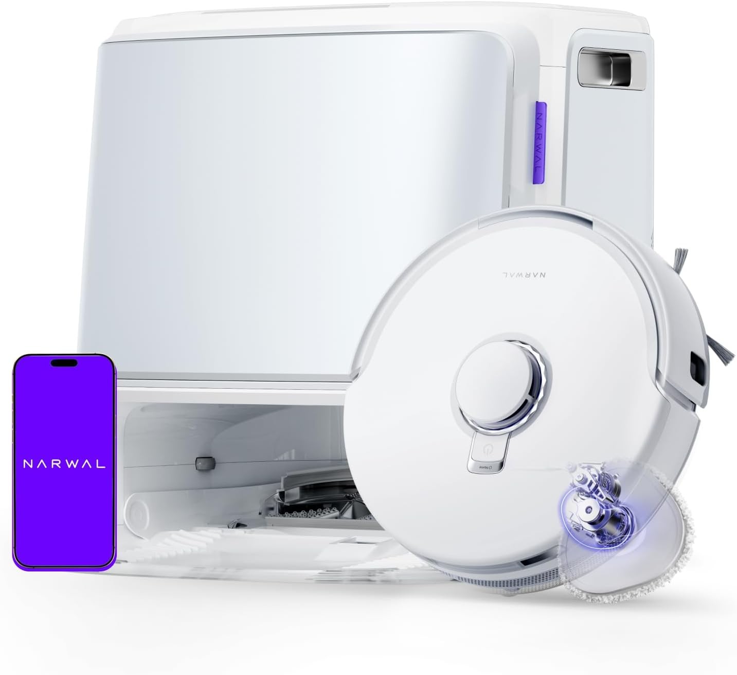 NARWAL Freo Z10 Robot Vacuum and Mop Combo Robot Cleanr Self Emptying 15000Pa