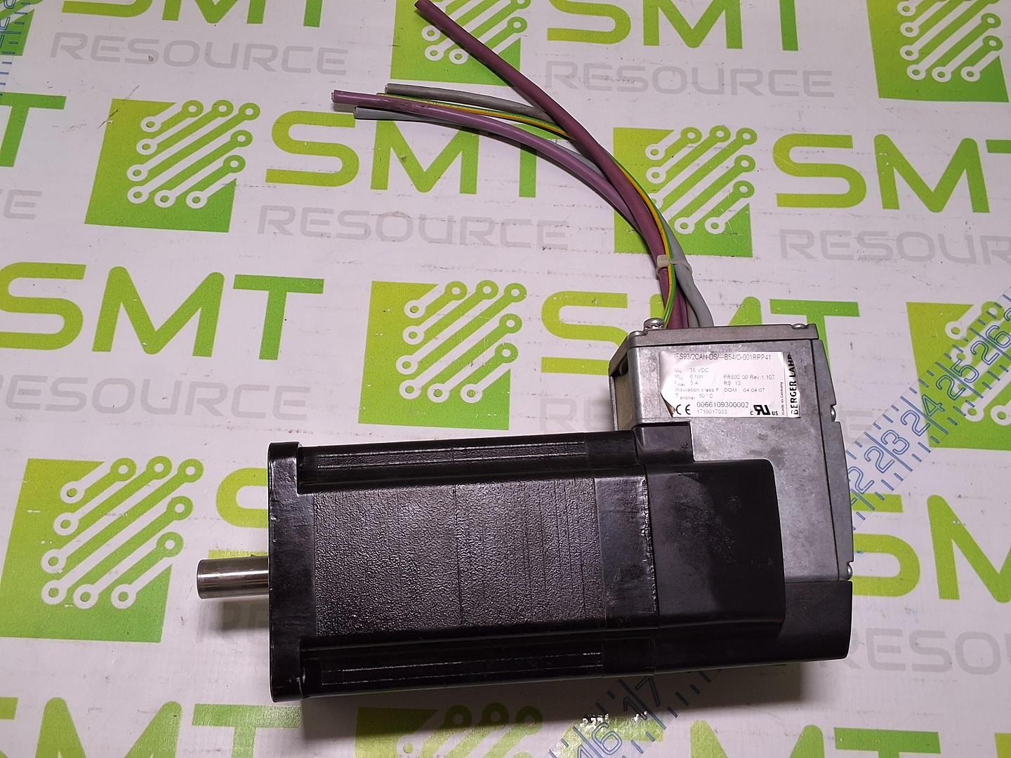 BERGER LAHR IFS93/2CAN-DS/---B54/O-001RPP41 SERVO MOTOR 5AMP