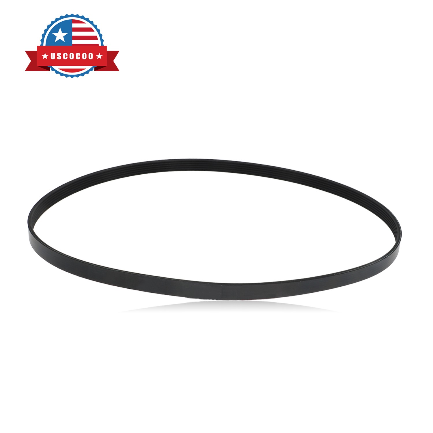 Aftermarket Black Air Compressor V-Belt 6 Ribbed Fit for Craftsman