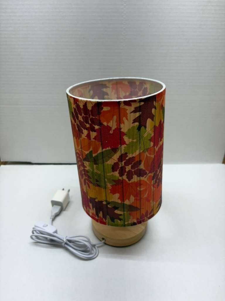 Autumn/Fall Leaves Table Lamp – Decor Bed Side Lamp