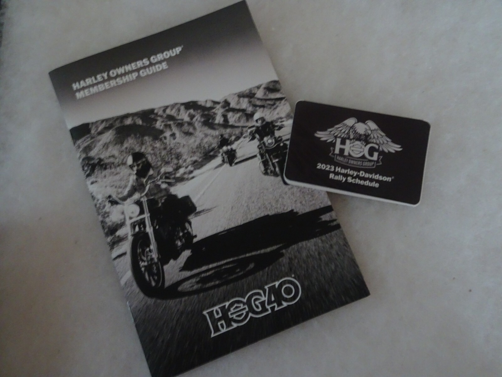 Harley Davidson Owners Group 40 anniversary membership guide & Rally schedule 23