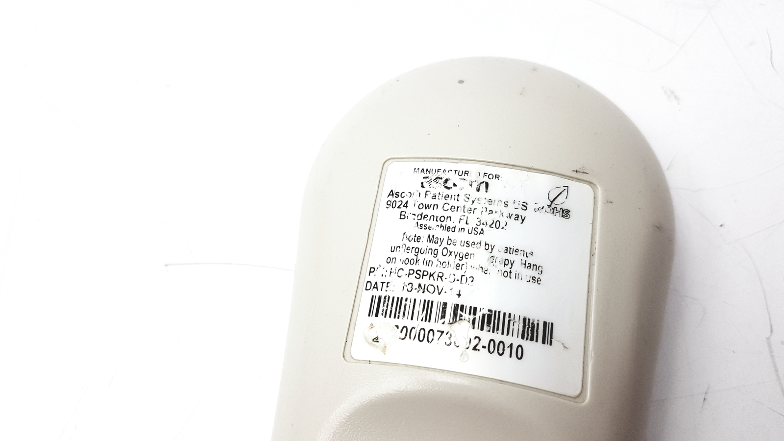 Ascom HC-PSPKR-DA-D2 Patient Response System