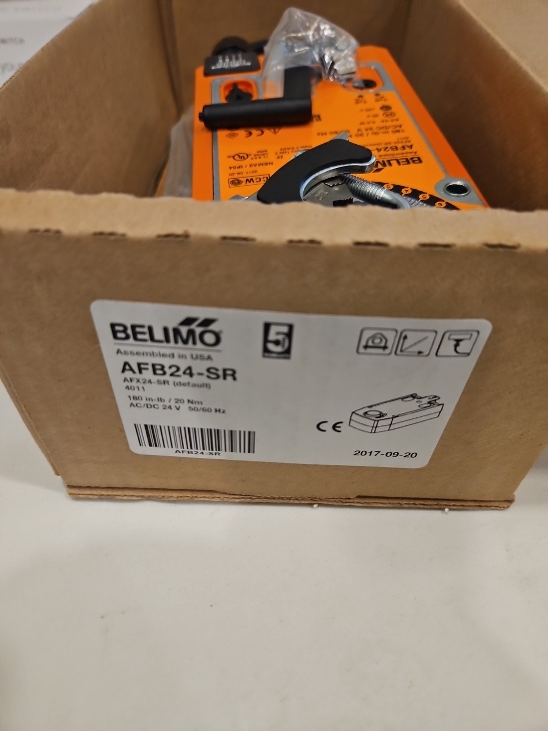 AFB24-SR-S BRAND NEW! BELIMO- Damper Actuator - MODULATING