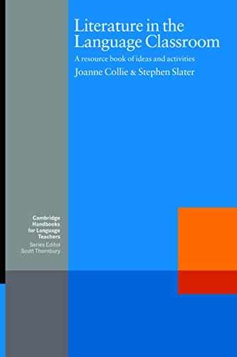 Literature in the Language - Paperback, by Collie Joanne; Slater - Very Good