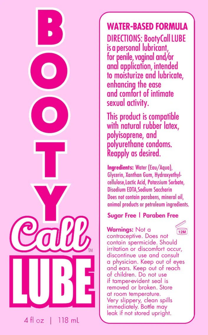 Booty Call Lube Duo 4 Oz