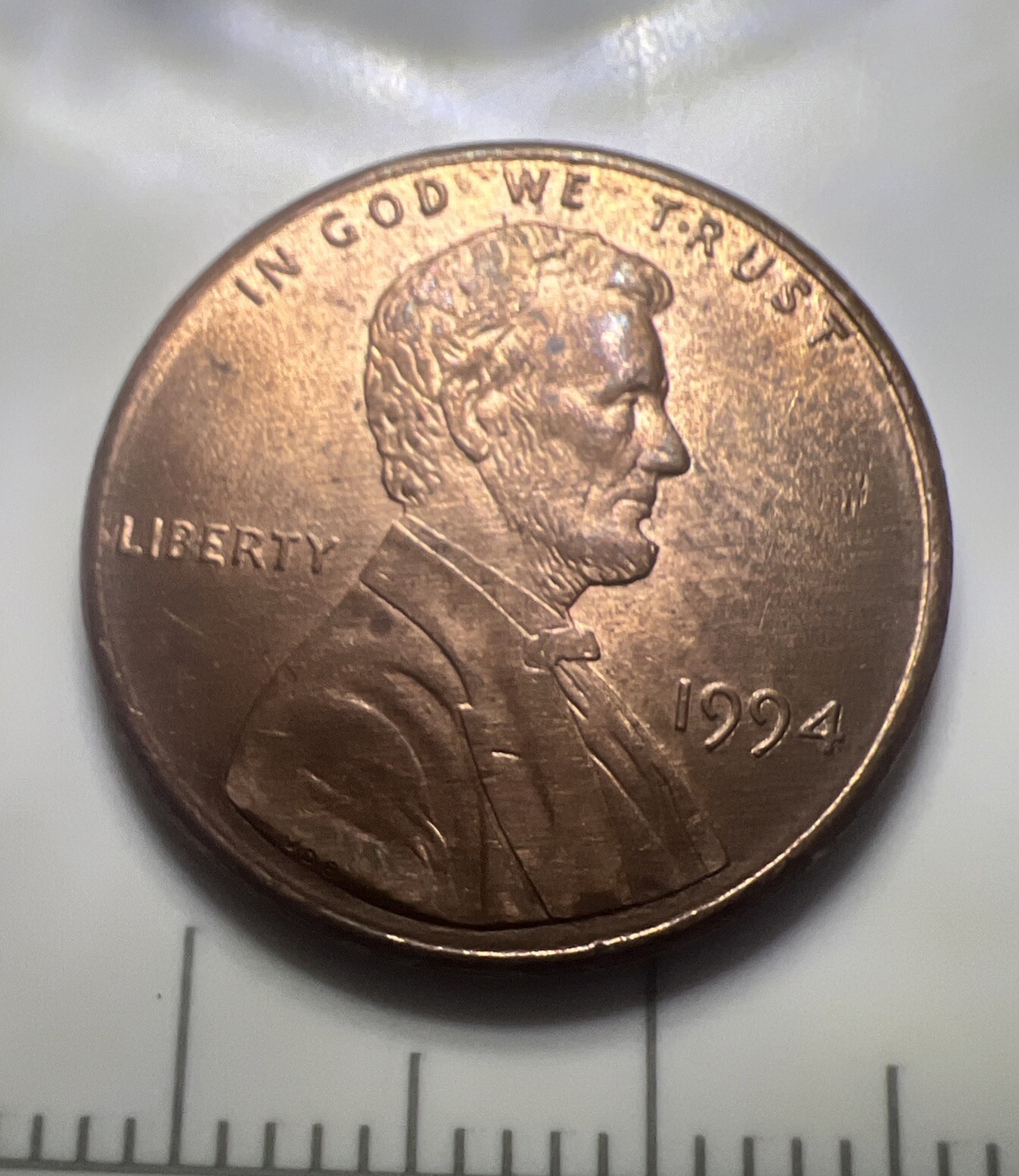 1994-P Penny DDO DDR Pillars Strike Thru Grease Awesome Variety!