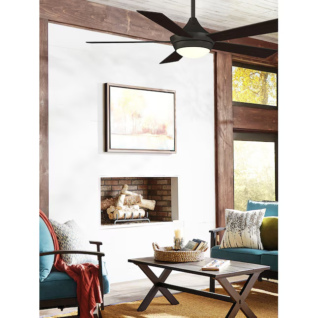 Fanimation Studio Collection Aire Drop 52” Cherry/Dark Walnut Ceiling Fan *New*