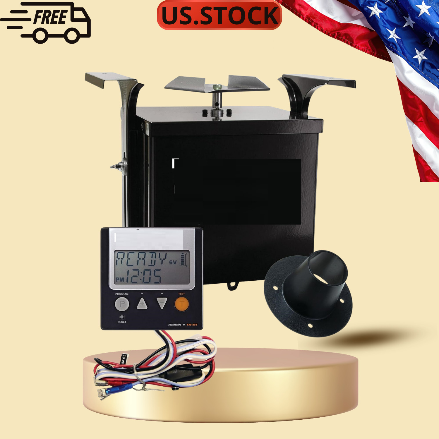 NEW 6V Digital Feeder Kit Weather Resistant Durable Power Control Unit