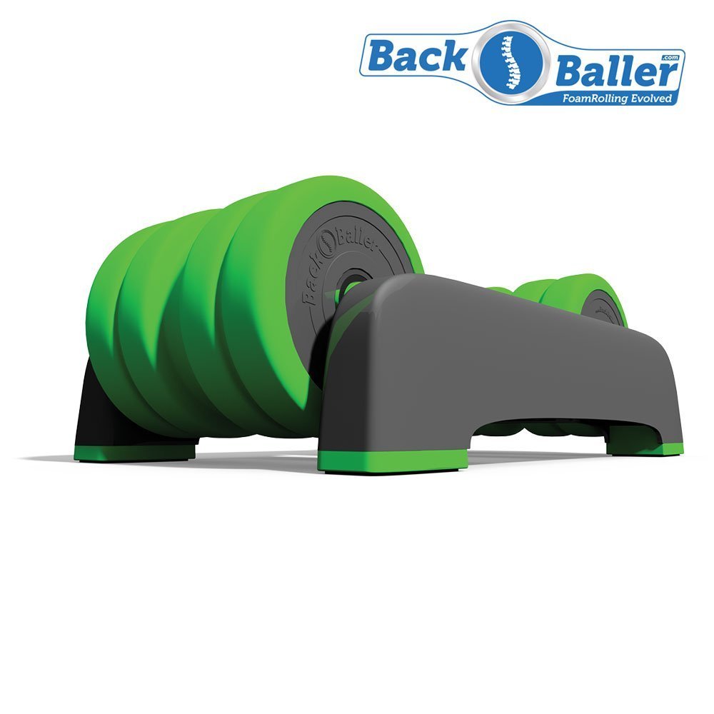 BackBaller: Dual-Mounted Foam Roller for focused muscle relief