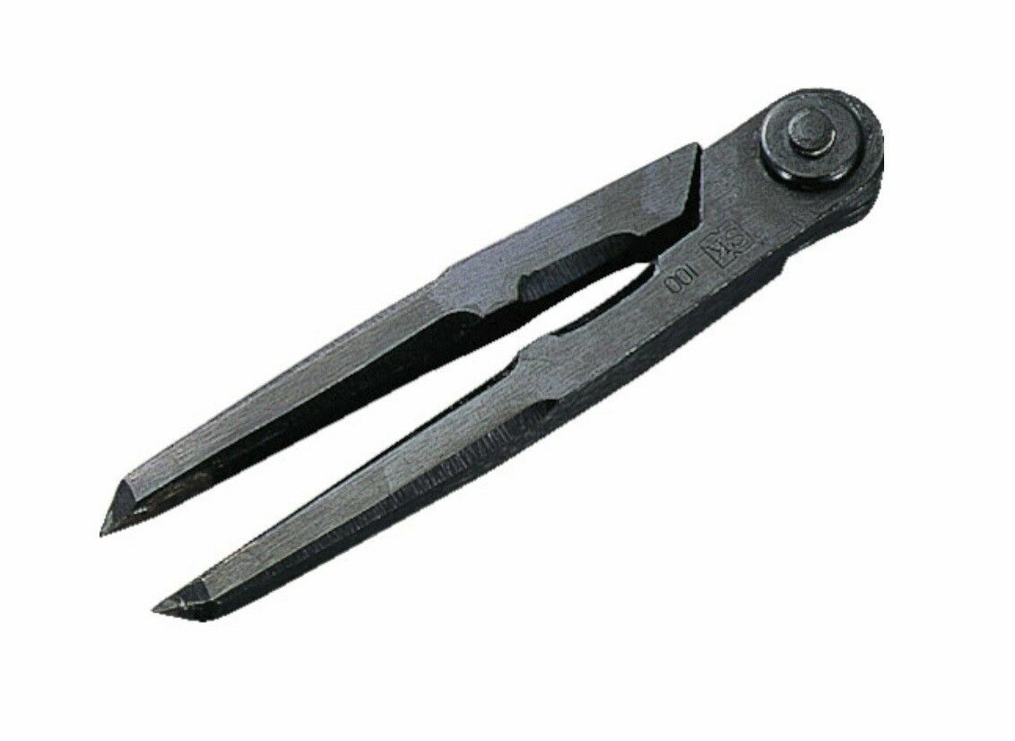 TRUSCO / STEEL COMPASS WITH CARBIDE TIP (100mm) / PTC-100