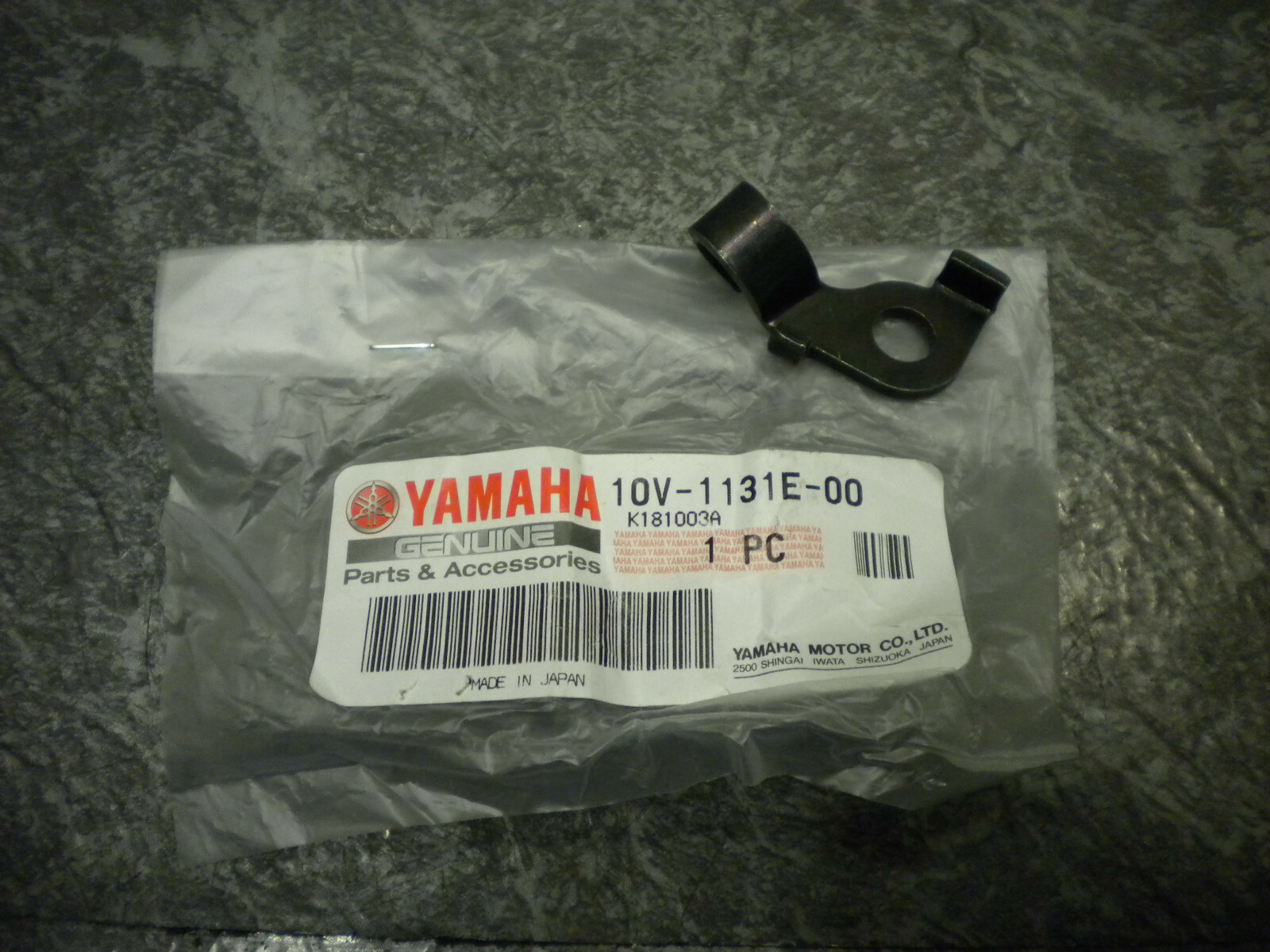 88-06 yamaha blaster 200 clutch cable line mount bracket stay holder keeper new