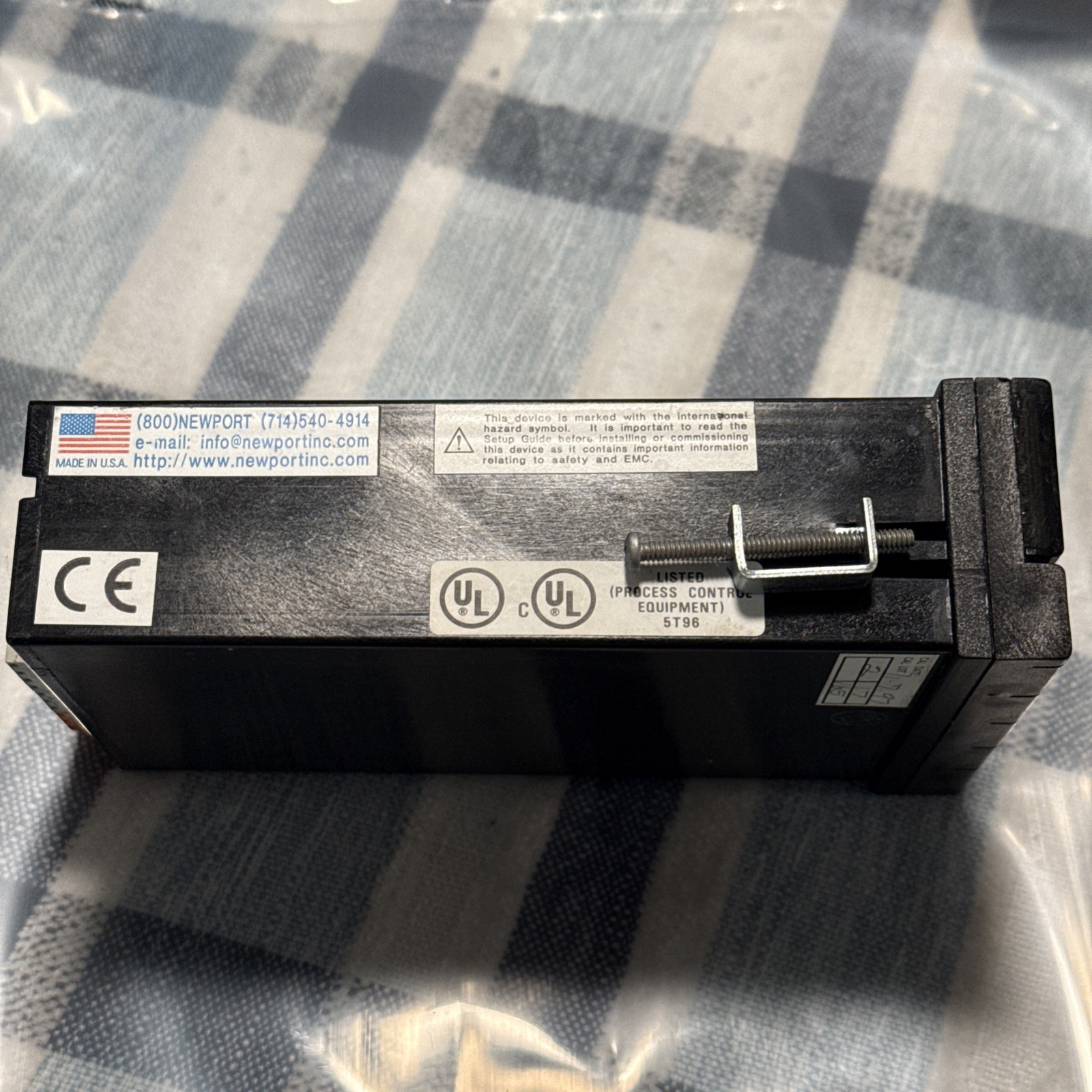 Newport Electronics INFCS-001A/E Gauge Strain Panel Meter 115VAC