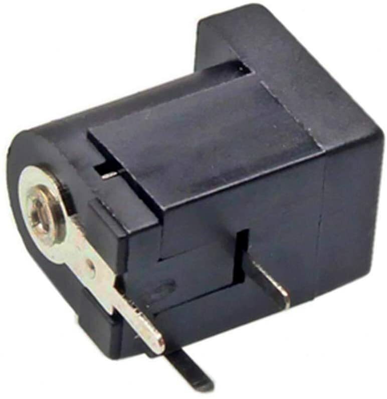 Breadboard-Friendly 2.1mm PCB Mounting Female DC Power Barrel Jack