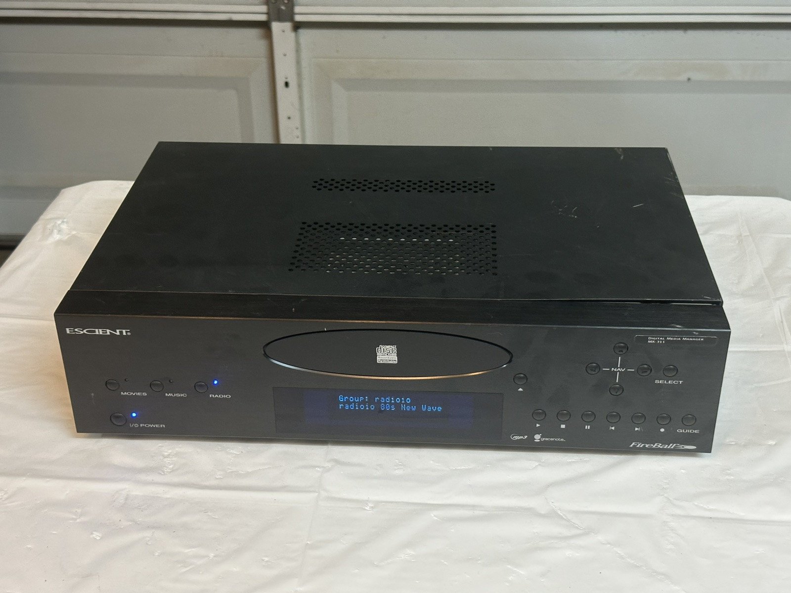 Escient Fireball MX-311 Digital Media Manager & Recordable Rewritable CD Player