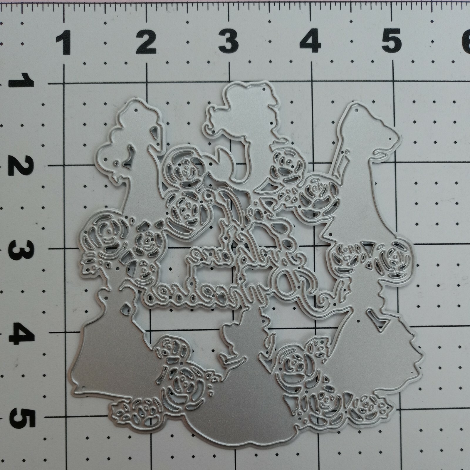 Universal Thin Metal Die Cut Tool Disney Girls Princess Ariel Jasmine Snow White
