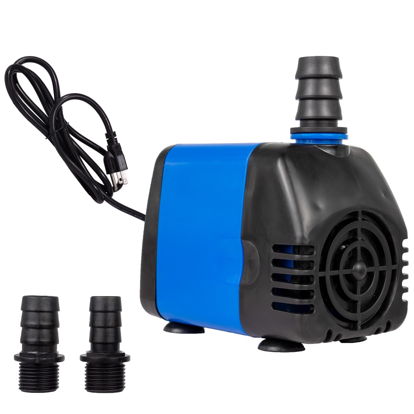Fish Tank Aquarium 265 GPH Submersible Powerhead Water Pump 12’ 3-Prong Plug